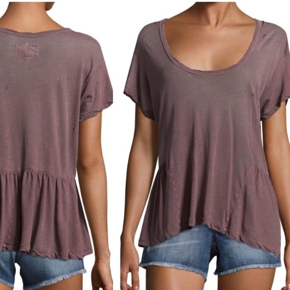 Current/Elliott Tops - 🆕Current Elliott Distressed the girlie Tee